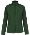 KB907 K907 Ladies Micro Fleece Forest Green colour image